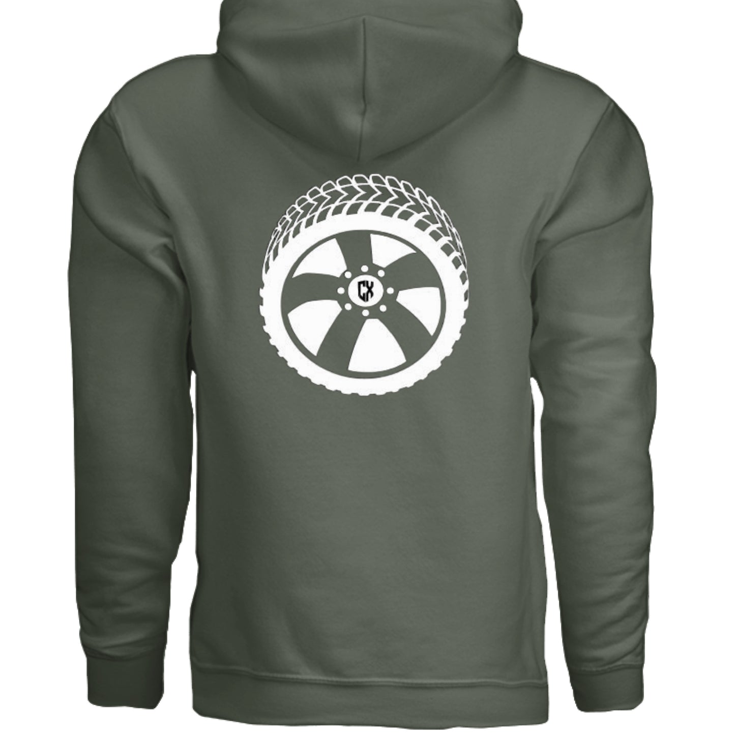 MILITARY GREEN - BACK