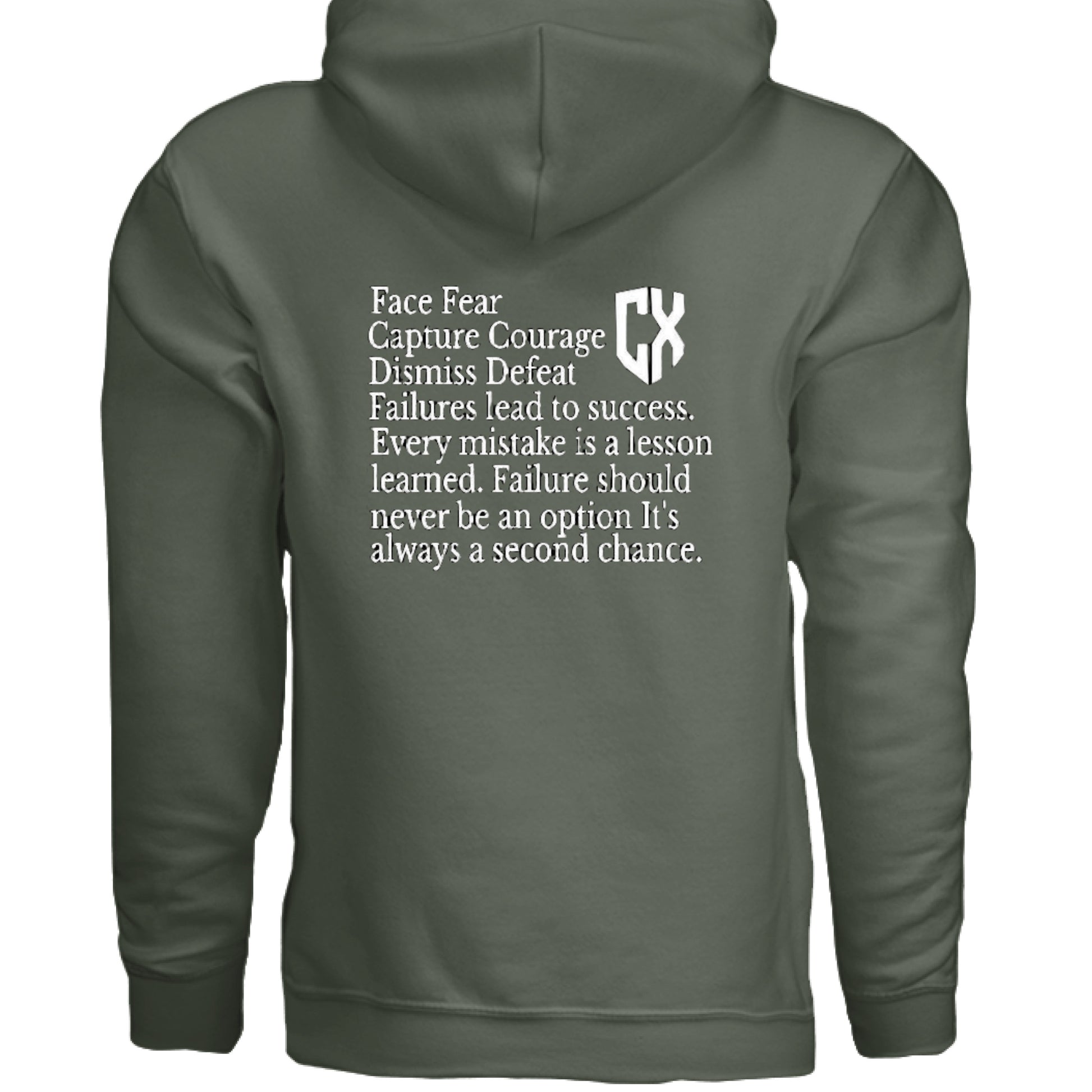 MILITARY GREEN - BACK