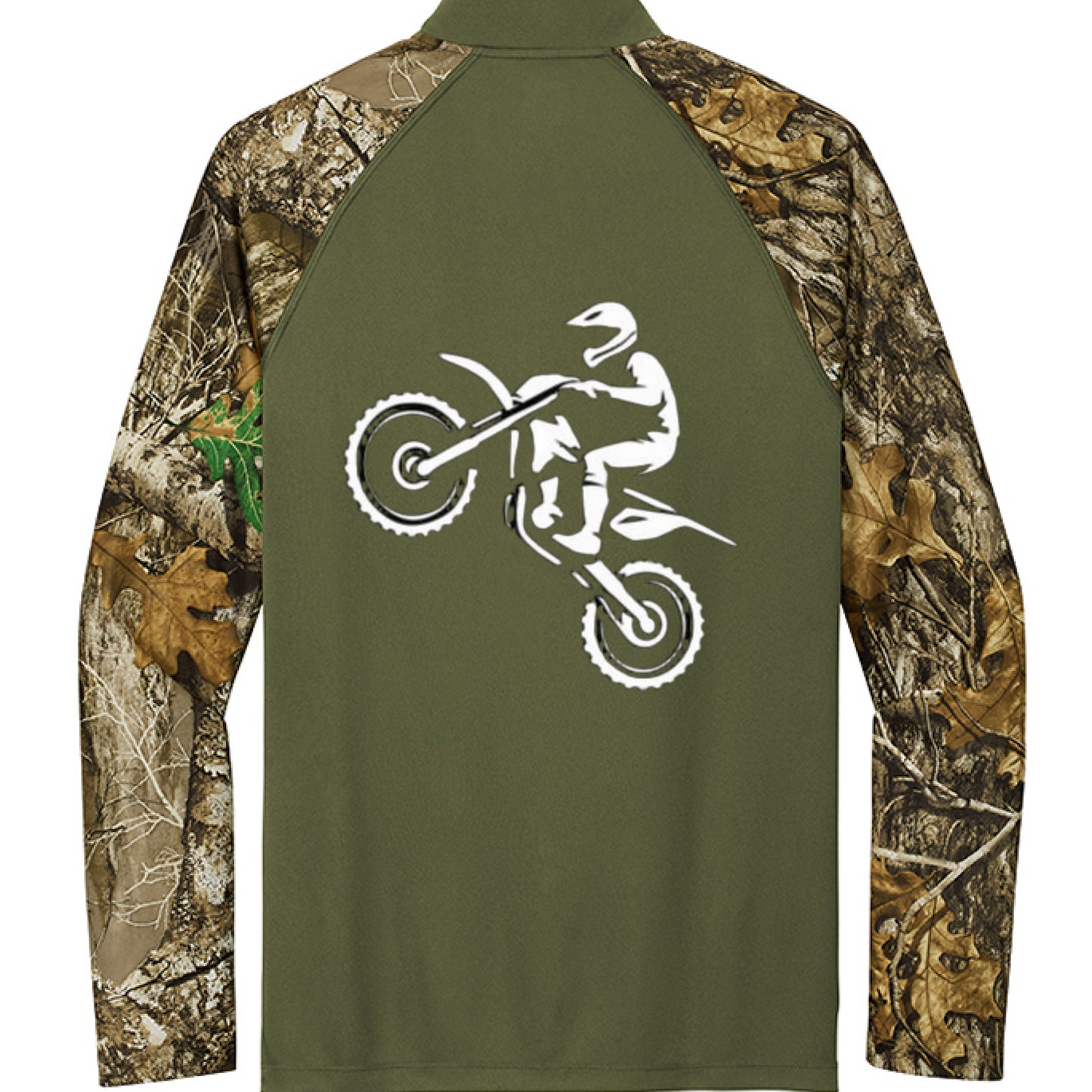 Olive Drab Green/ Realtree Edge - BACK